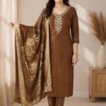 Brown Salwar Set