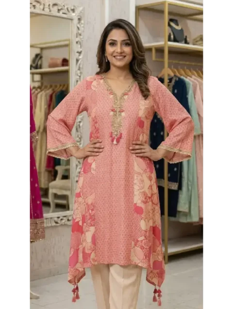 Printed Kurta Pant Set