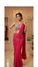 Ruffle Pre-Draped Saree Set